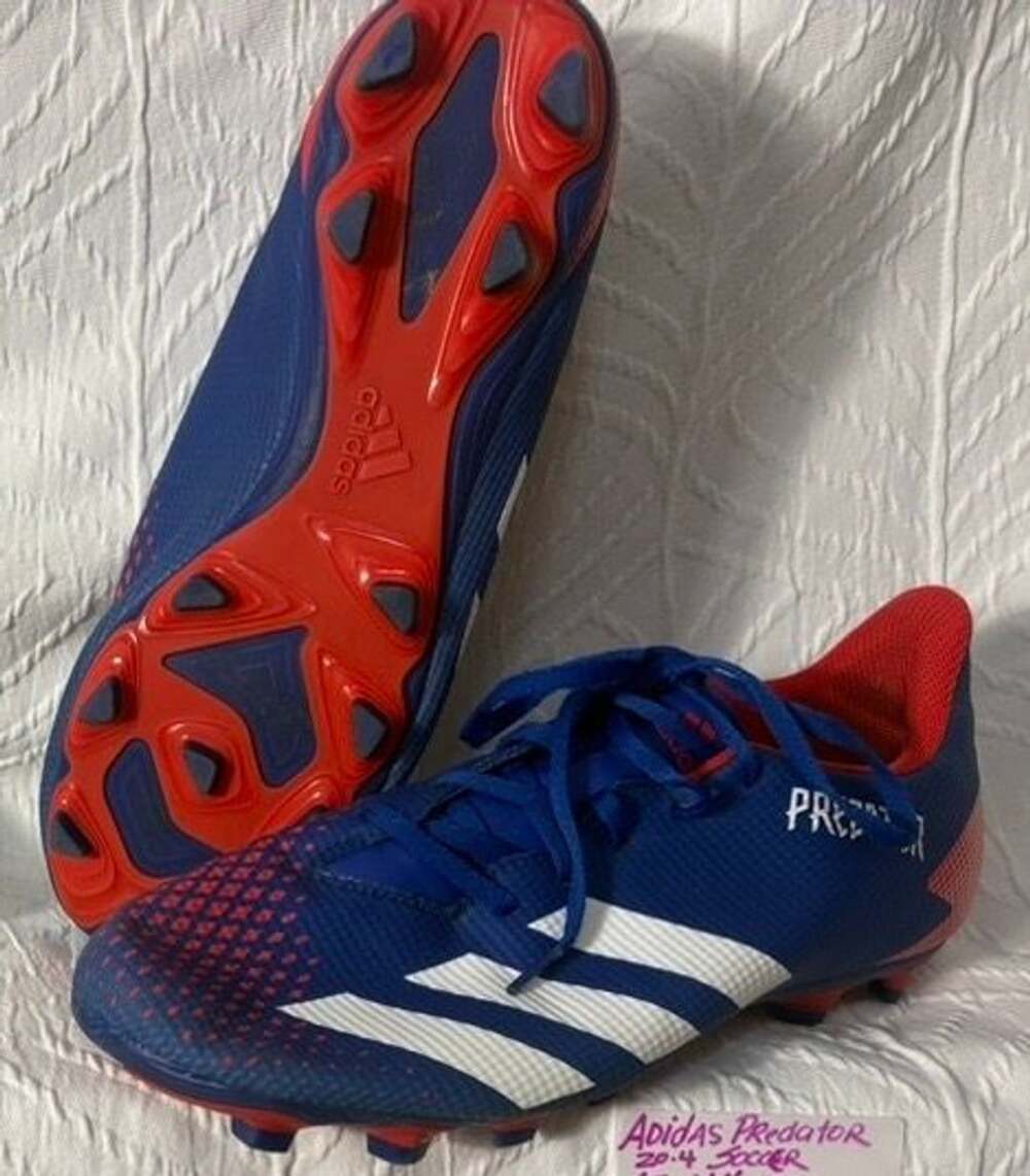 Adidas Predator Mutator 20.4 Flexible Ground Soccer Cleats Royal Blue White Red